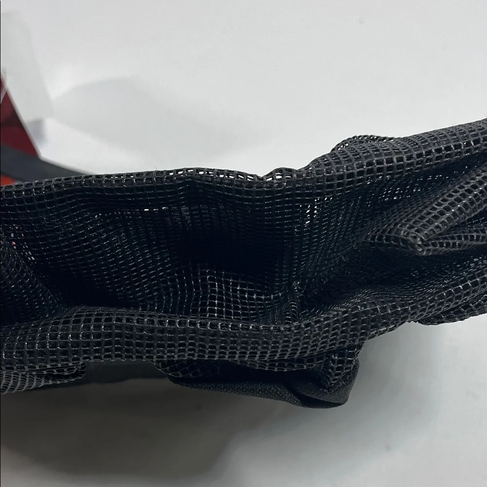 Black Mesh Team Shower Tote